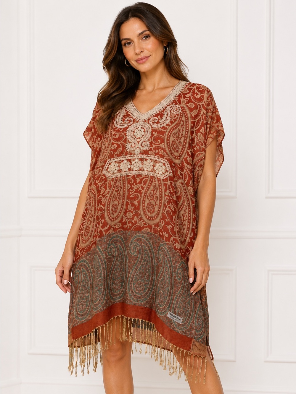 Pashmina Kaftan Dress